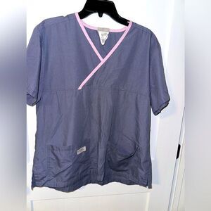 URBAN SCRUBS BRAND WOMENS SCRUB TOP NURSE